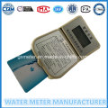 IC / RF Card Prepaid Medidor de agua inteligente